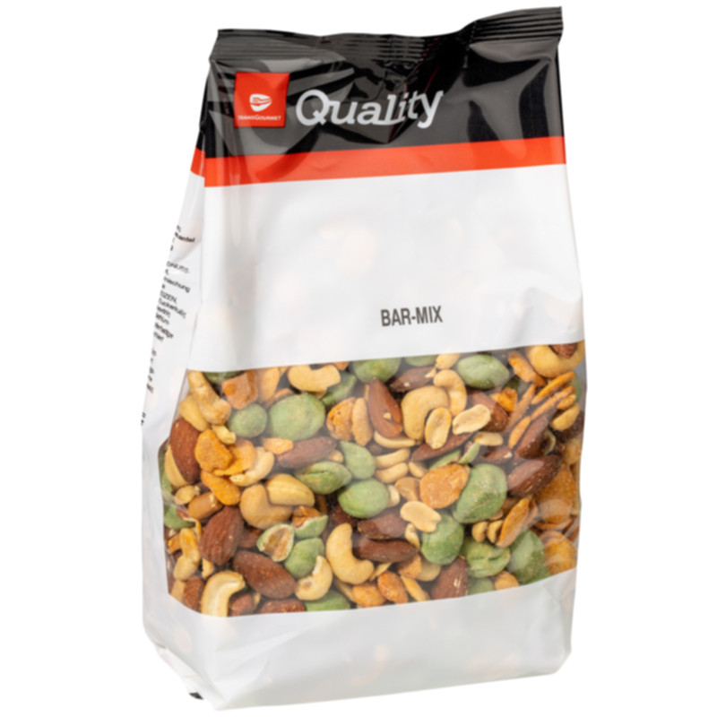 Quality Barmix 1 kg knusprige Nussmischung für Bar, Snack und Party